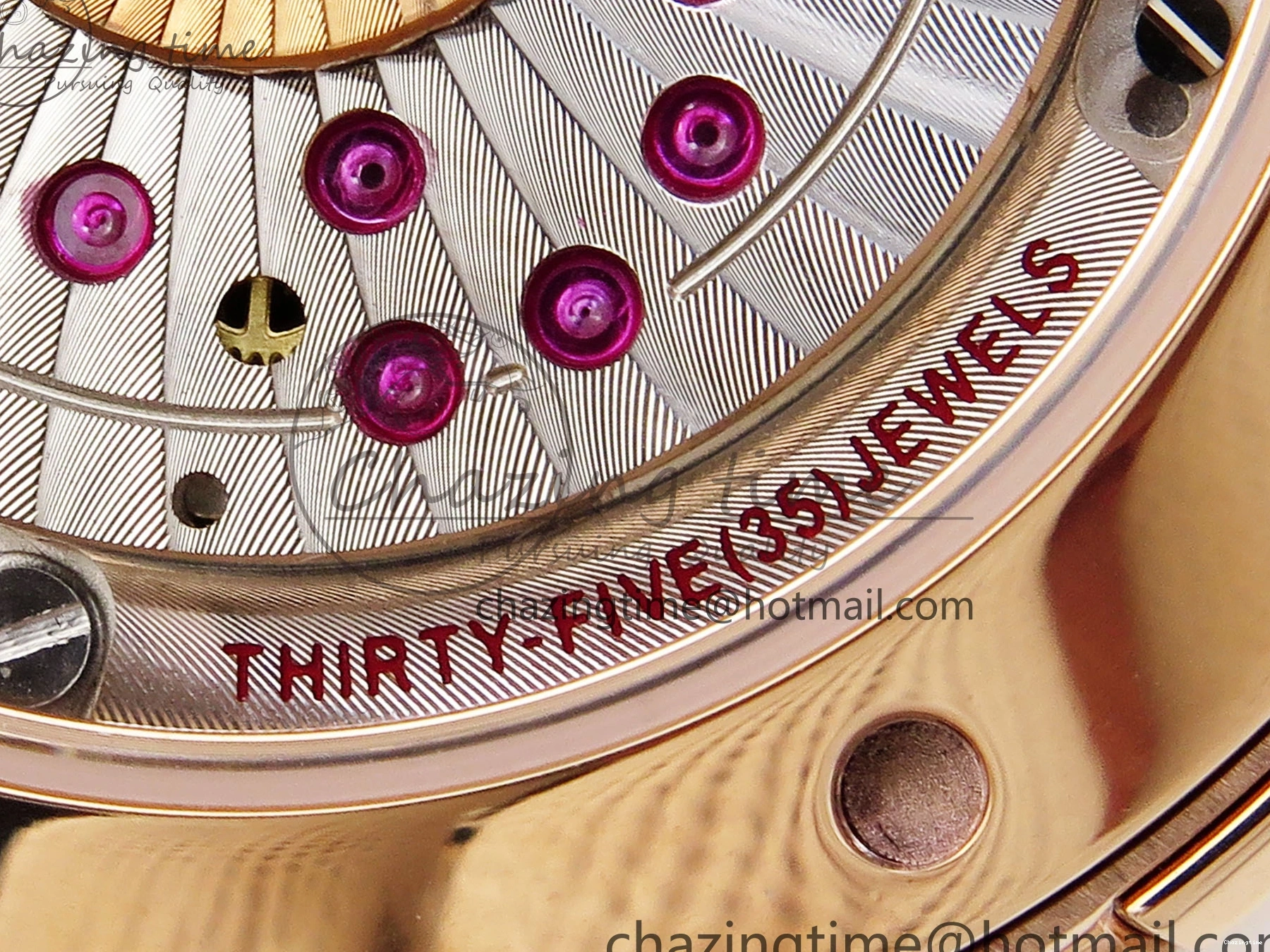 0202 DailyWear Constellation 39mm RG ASWF 1:1 Best Edition White Dial on RG Bracelet A 7781